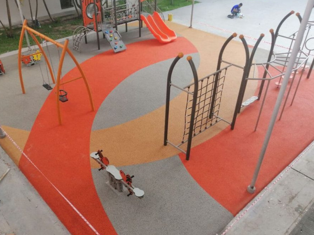 outdoor epdm playground