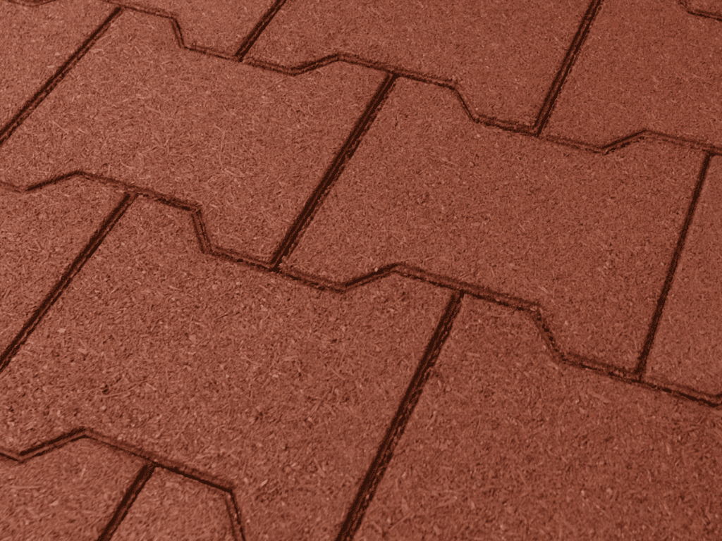 T-Bone Dog Bone Tiles Pavers for Horse Barns