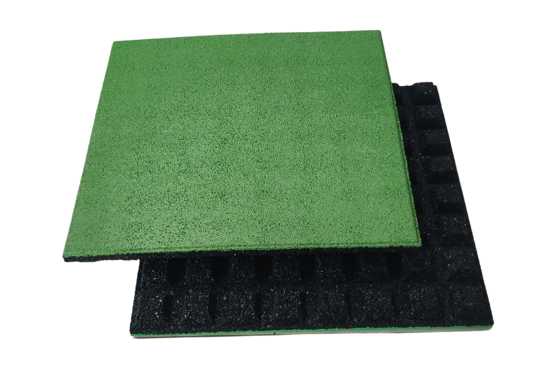 light green epdm tiles