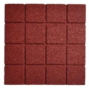 16 blocks bottom layer rubber mats playground flooring