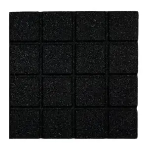 16 blocks bottom layer rubber tiles