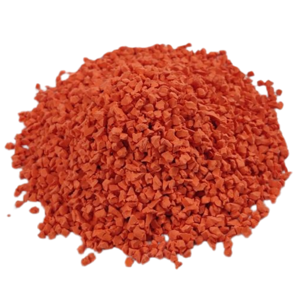 orange epdm granules for running track