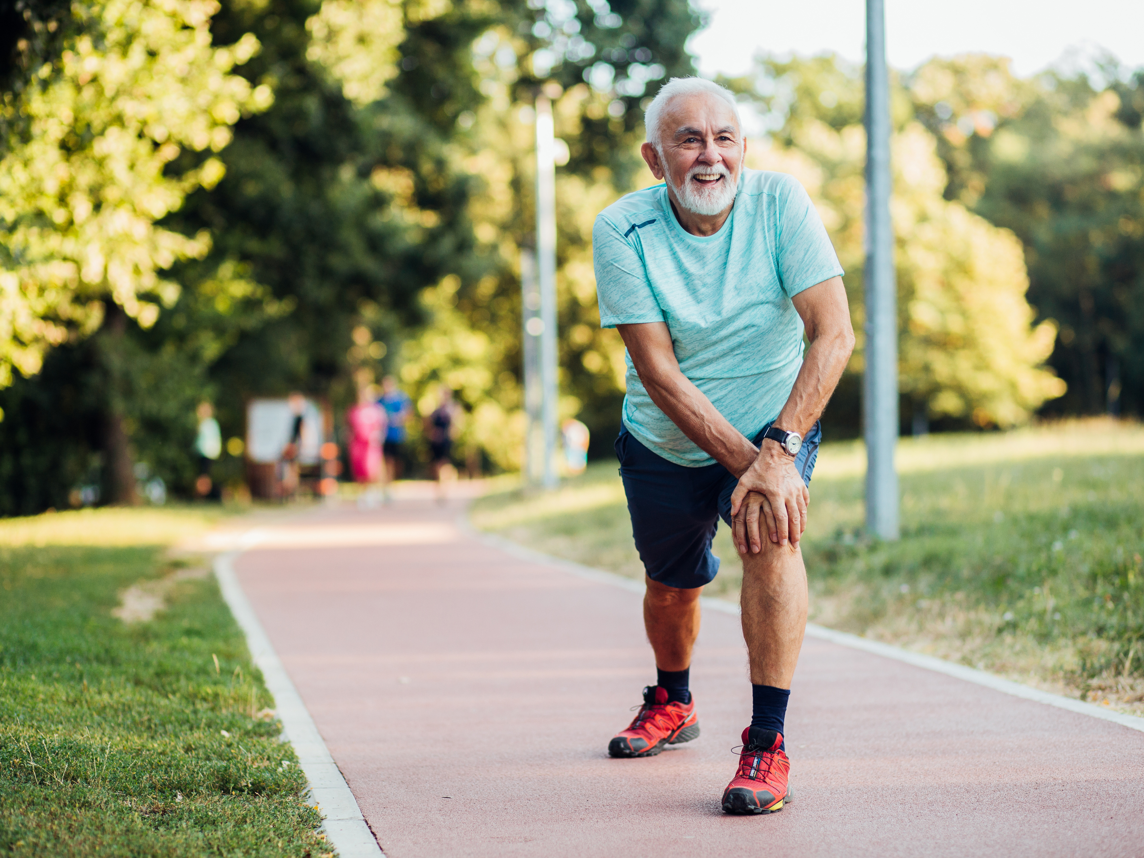 Old Folks Jogging Rubber Mats