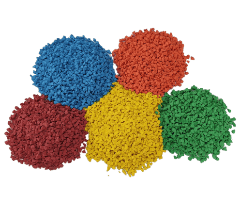 Epdm granules colour and design
